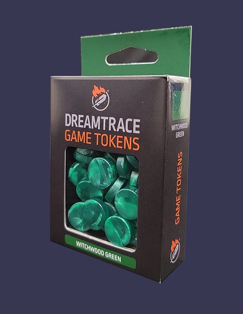 DreamTrace Gaming Tokens: Witchwood Green